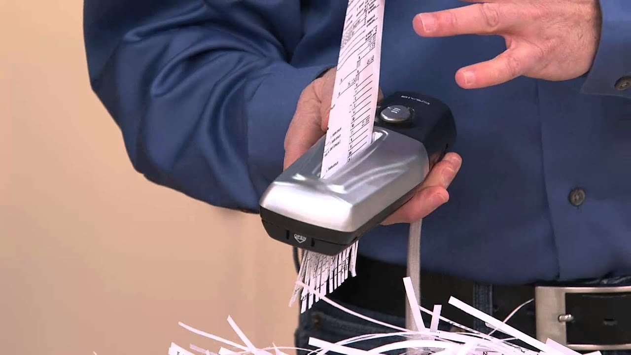 Craig Handheld Portable Paper Shredder with Alberti Popaj