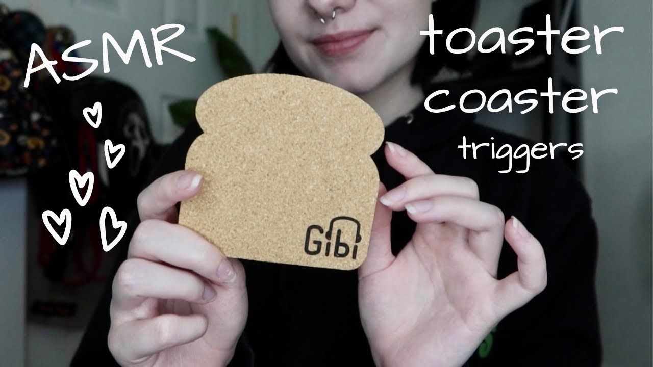 ASMR | ONE HOUR of toaster coaster tapping & scratching! 💤 (no talking after intro)