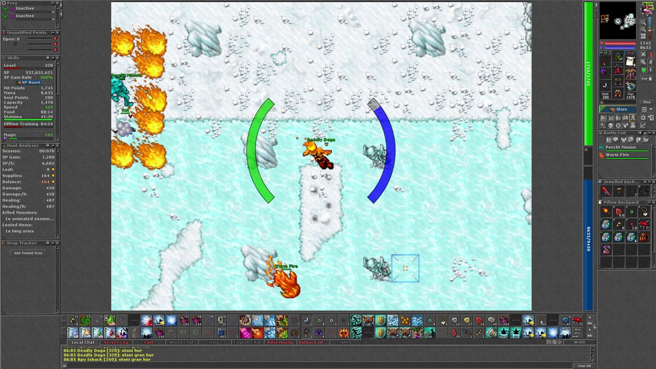 Tibia - Winterlight Solstice Quest - Percht Queen's Room - Forma mas Facil !!