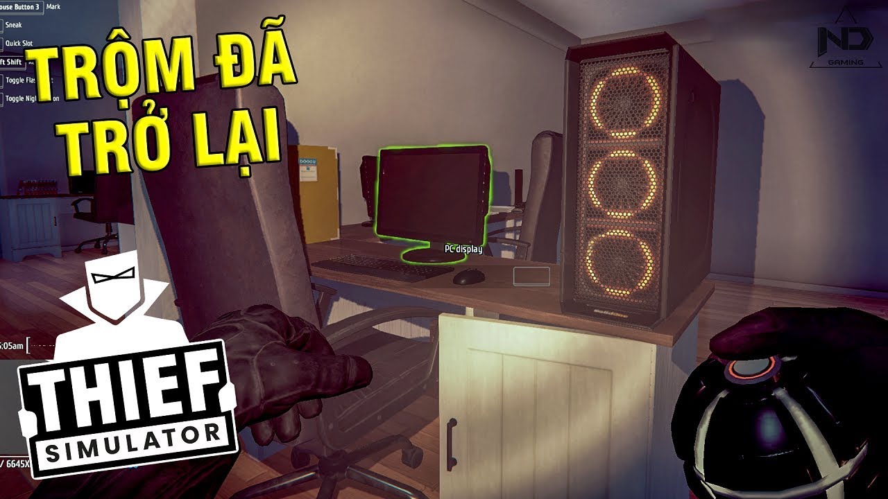 Thief Simulator #28 - Quay Trở Lại Với Nghề Ăn Trộm