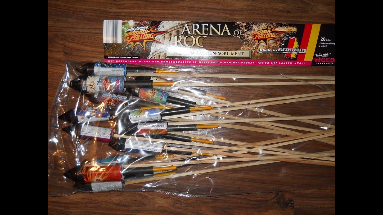 Weco Raketensortiment Arena of Rockets