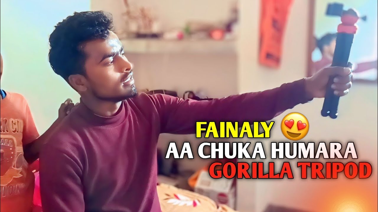 Fainaly Aa Chuka Humara Gorilla tripod 🔥😍
