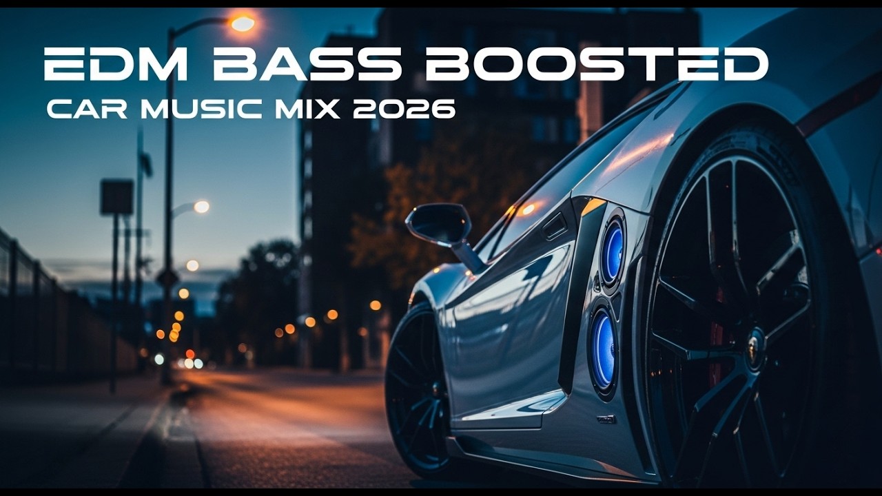 Night Drive CAR MUSIC Bass Boosted 🚗 EDM Techno Club Mix 2026 – AIVY FLASH Vol.1