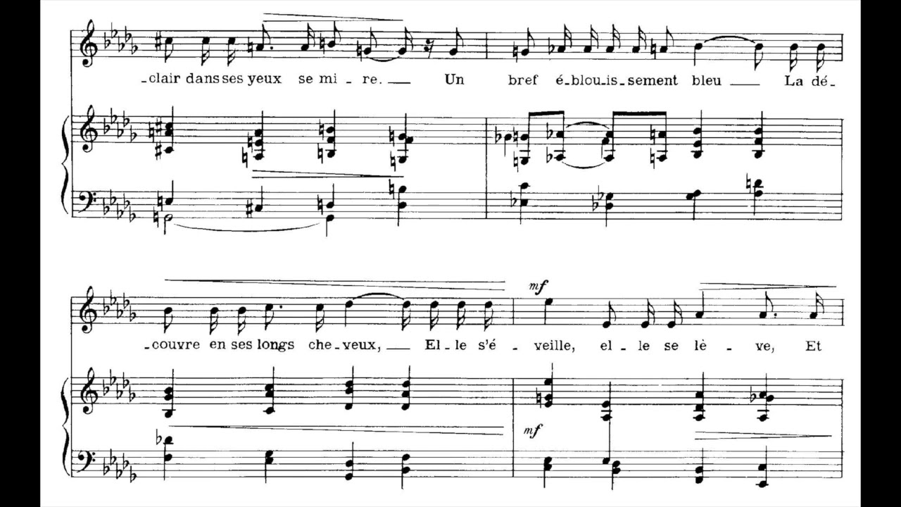 Gabriel Fauré - Le jardin clos, Op.106 (1914)