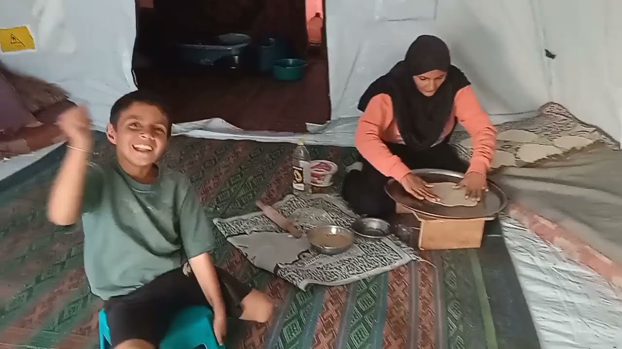 خيم النزوح  لكل ثقافة اسرارها وطرقها الخاصة شكرا لكم على إظهار نمط الحياة الذ نعيشه في خيم النزوح
