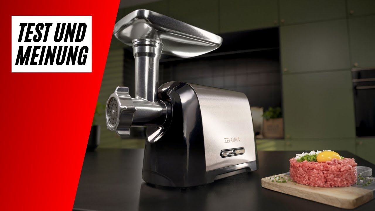 ZEEGMA Molen Chef – Fleischwolf: Test & Benchmark 🥩