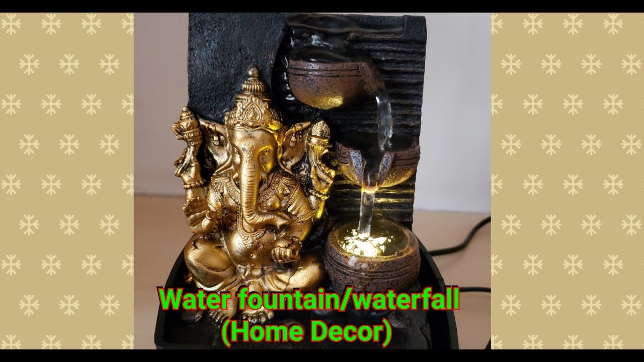 Unboxing & Assembling Indoor Water Fountain I Indoor house Waterfall I Home Decor