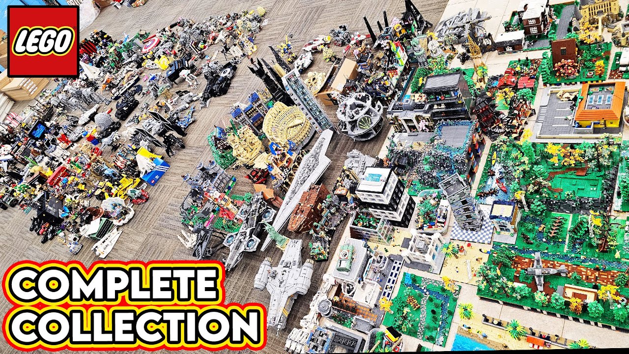 My ENTIRE LEGO COLLECTION has been moved!