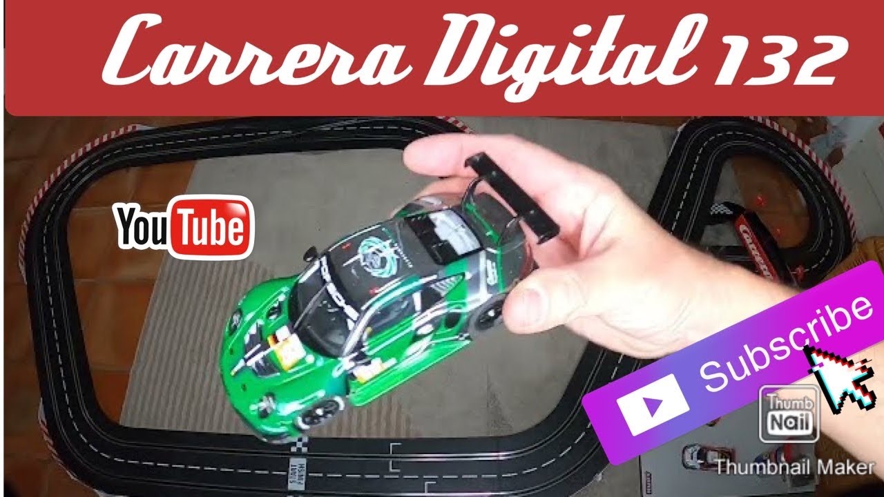 CARRERA DIGITAL 132 - Course Posche 911 RSR vs Mercedes AMG DTM - Global View