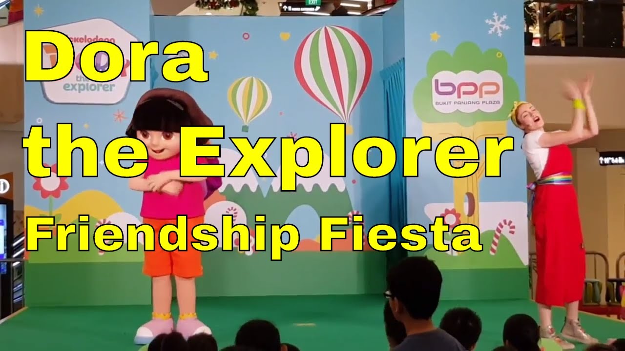 Dora the explorer and Friends @ Bukit Panjang Plaza Singapore 2017 Live Stage Kids Show