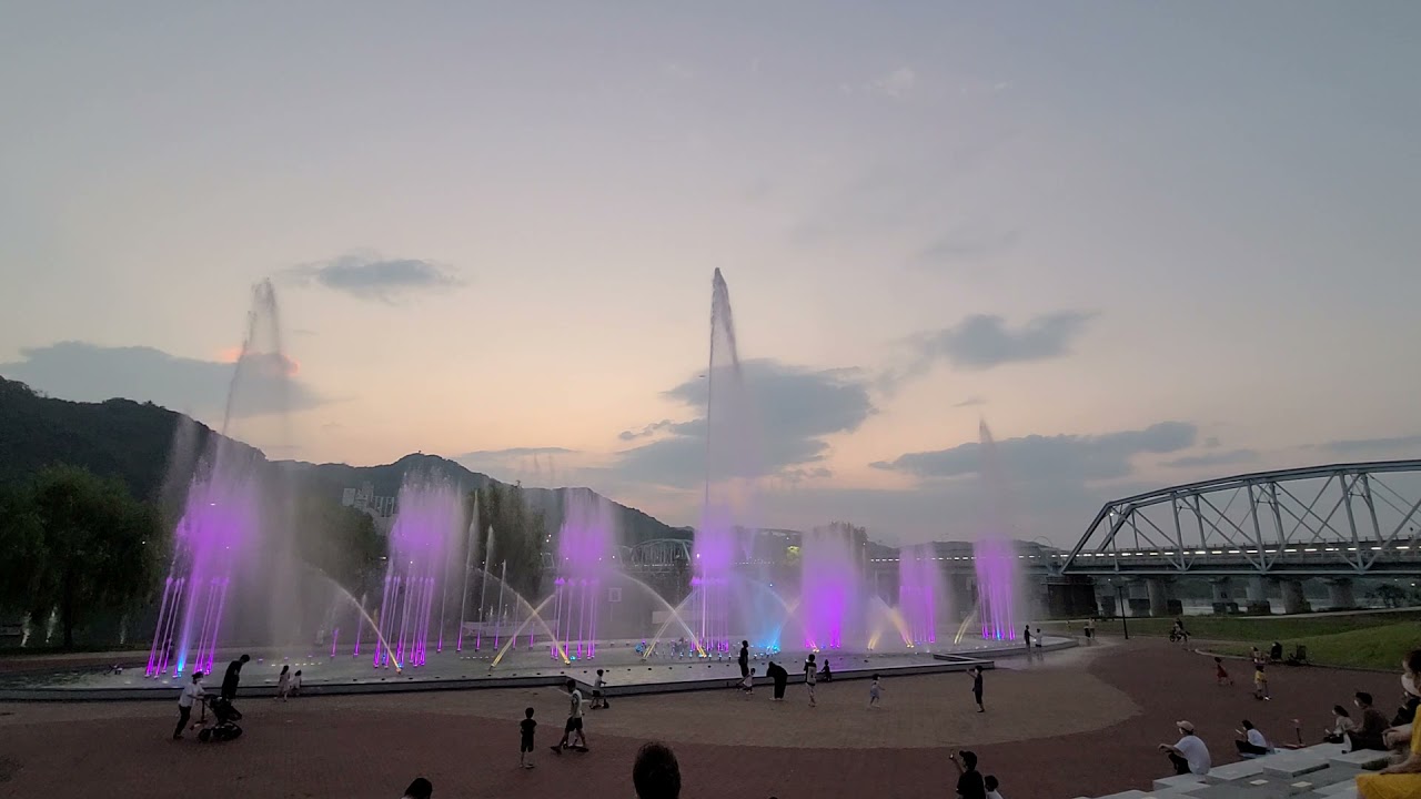 칠곡평화분수