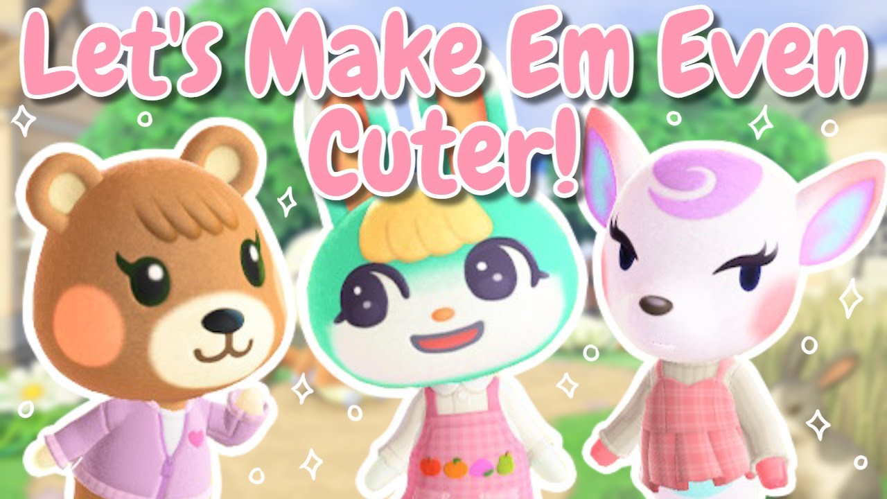 Giving My Villagers Cute Clothes To Match My Island Aesthetic 💕| ACNH | Animal Crossing New Horizons