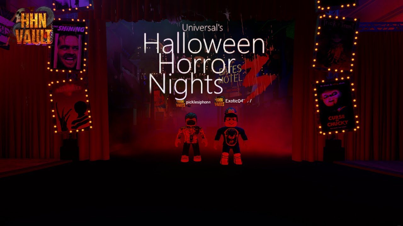 HALLOWEEN HORROR NIGHT 2017 EVENT AT UNIVERSAL STUDIOS ROBLOX