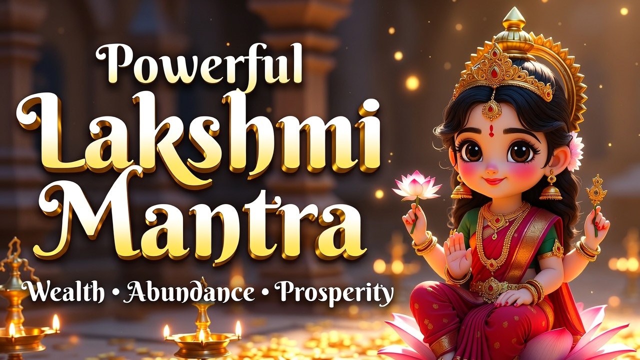 Om Shree Mahalakshmi Namah | Powerful Lakshmi Mantra for Wealth, Abundance & Prosperity | 1 Hour