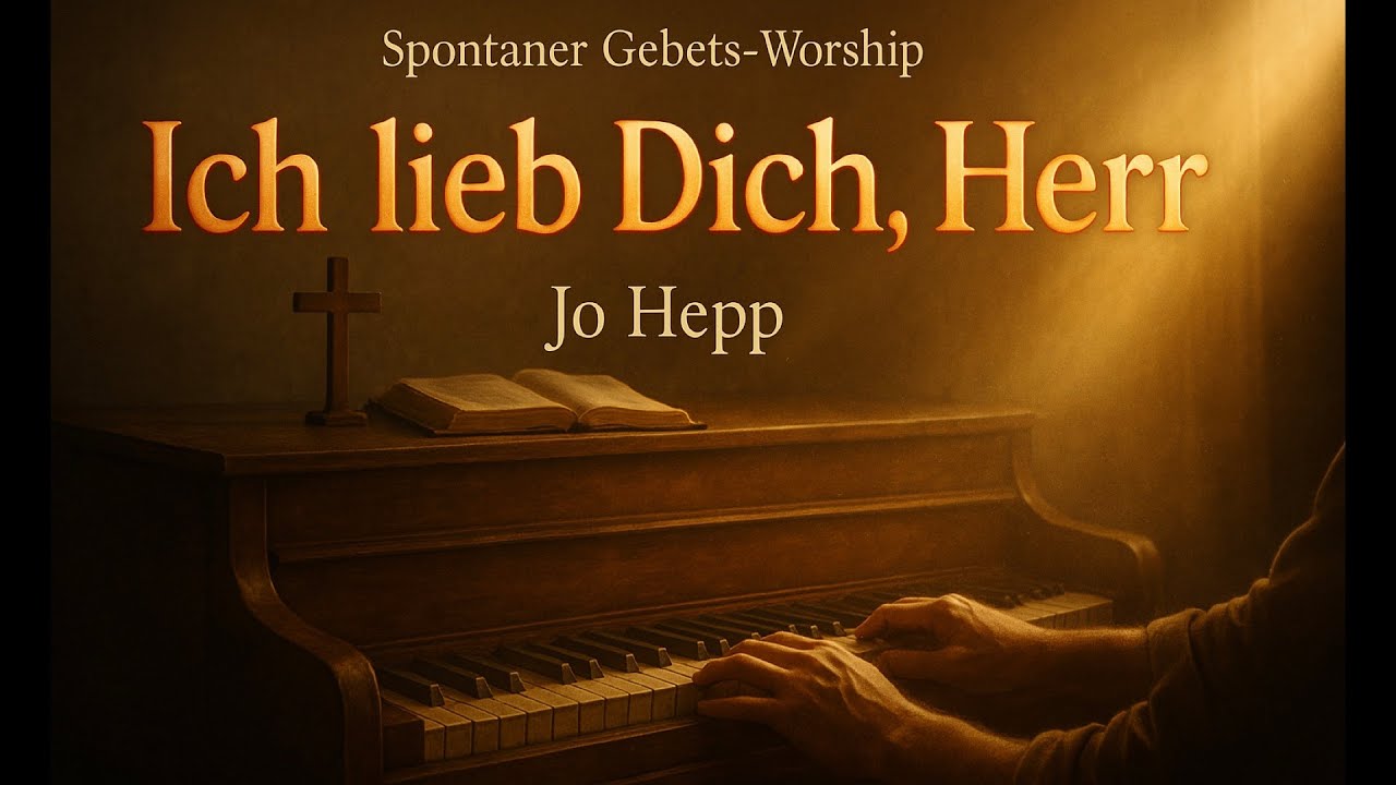 Spontane Klavier-Anbetung | „Ich lieb Dich Herr“ | Live Worship & Gebet | Jo Hepp 