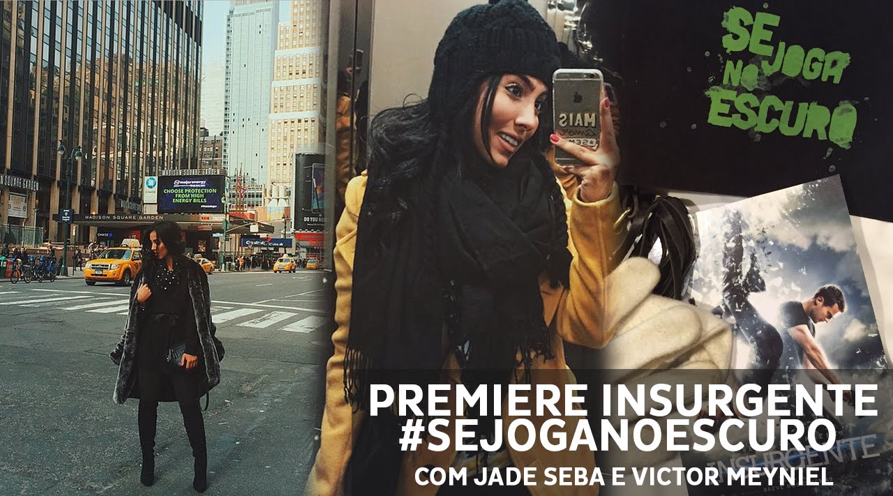 VLOG | PREMIERE INSURGENTE #SEJOGANOESCURO ft Victor Meyniel E Jade Seba