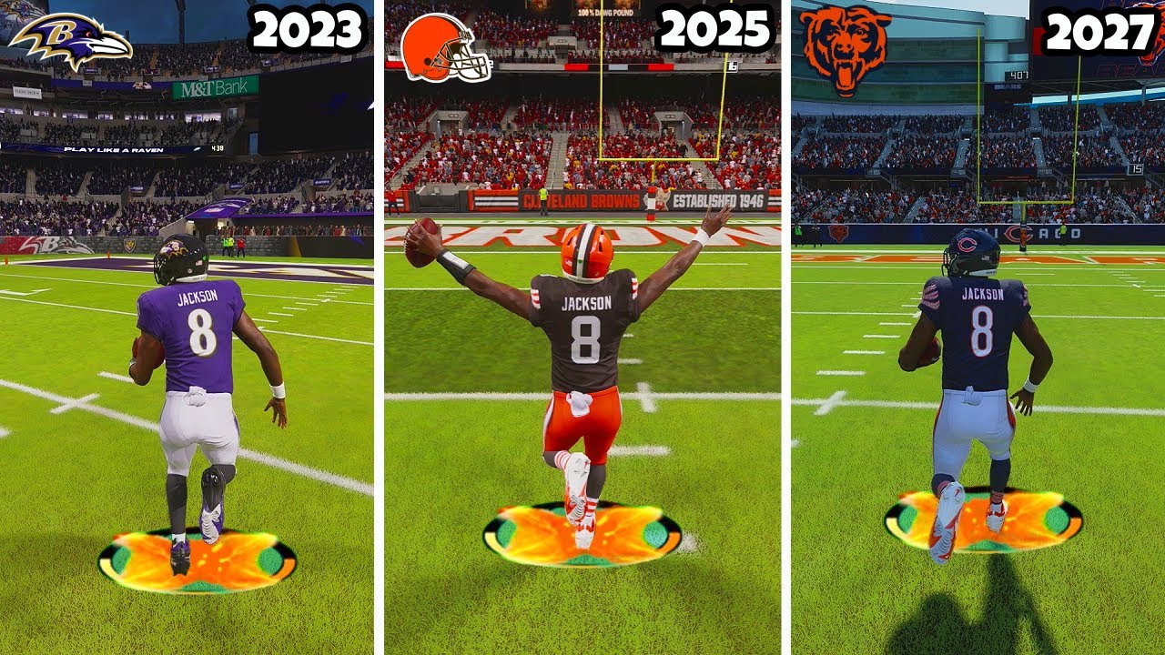 What If Lamar Jackson Changed Teams Every Season?