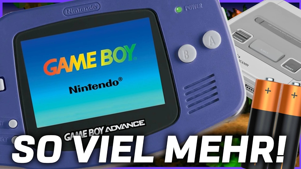 Der Game Boy Advance war SO VIEL mehr als ein portables SNES!