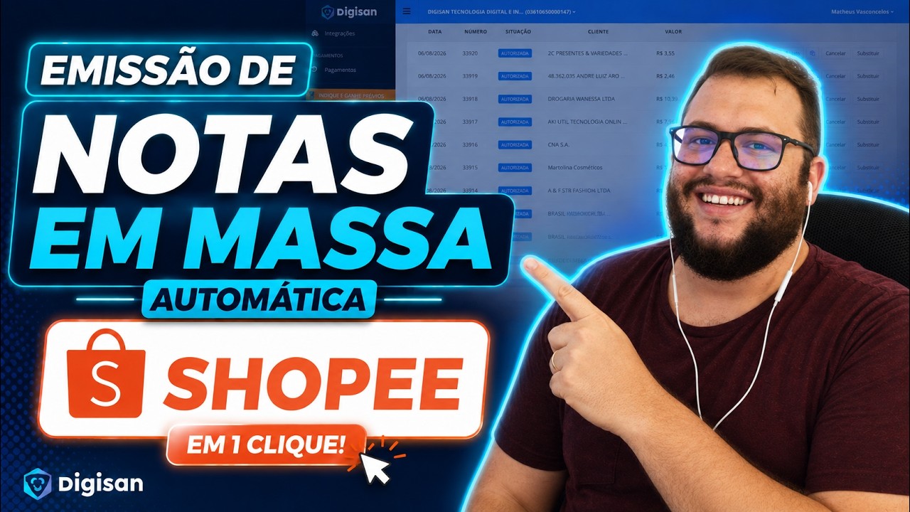 Nota Fiscal Afiliado Shopee: como emitir a Comiss&atilde;o Extra em massa e autom&aacute;tico