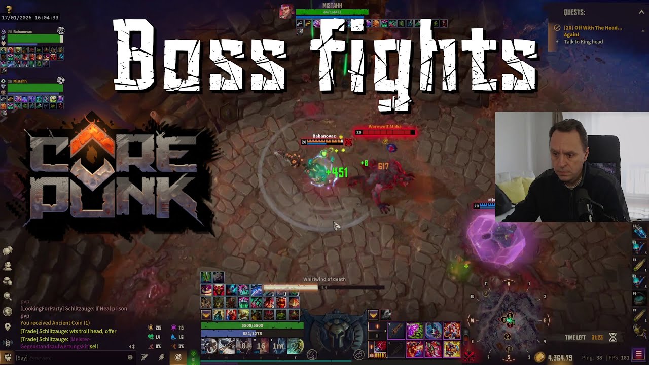 Corepunk PvE - Prison Island bosses Leshy and Werewolf Alpha