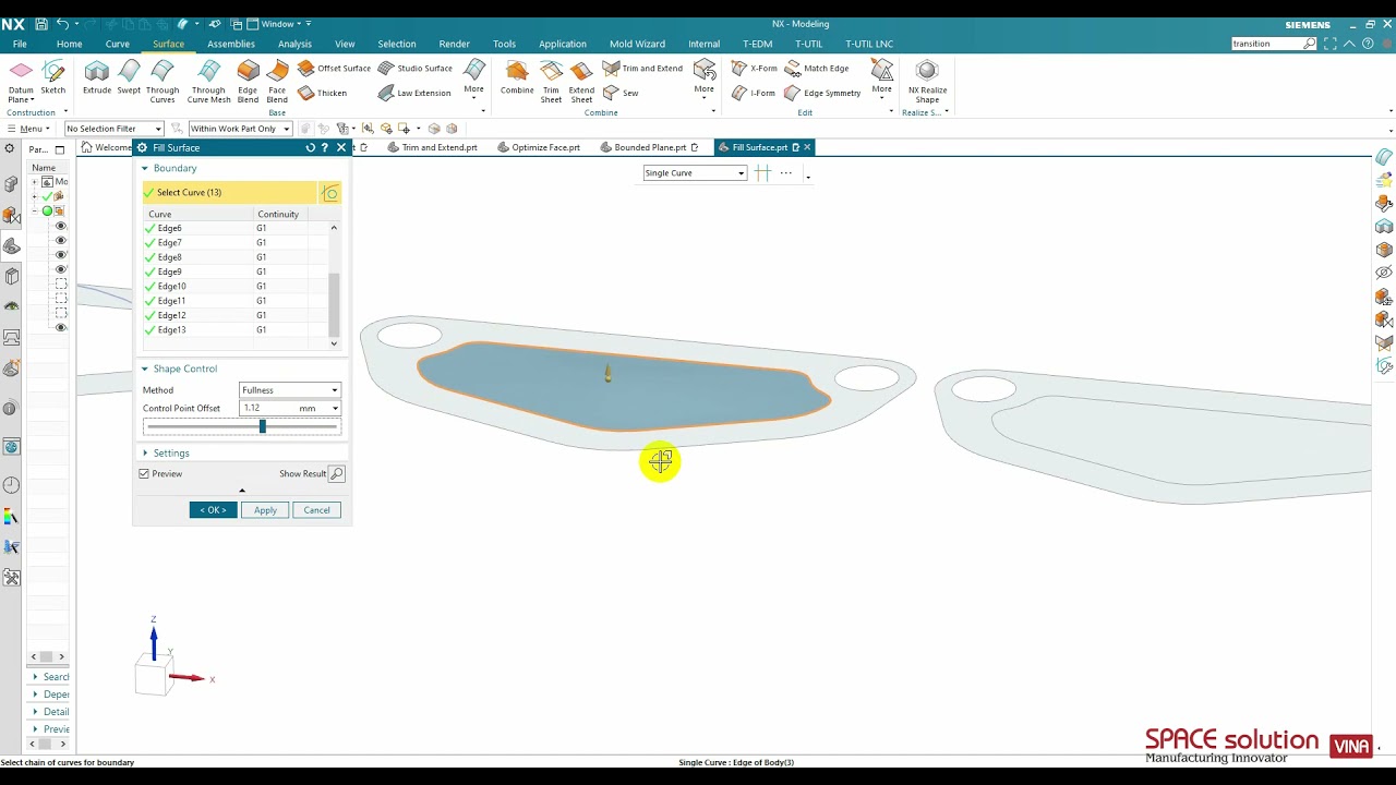 Fill Surface