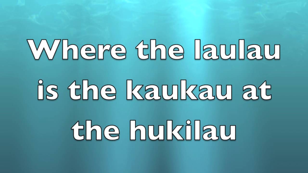 Hukilau   The Plaza Sing Along