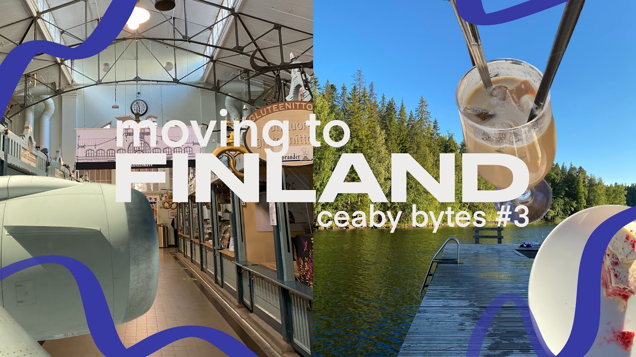 Видеоблог о переезде в Финляндию (Ceaby Bytes #3): путешествия, обустройство, шопинг, кафе, мероп...