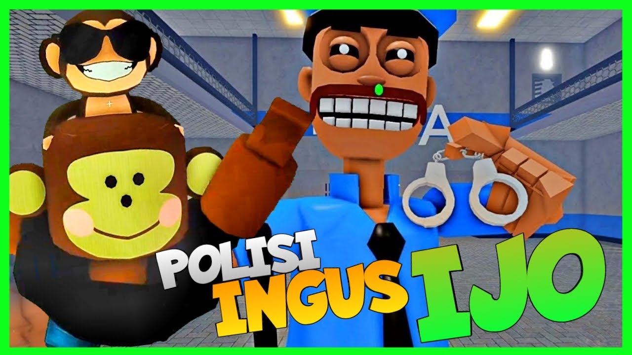 PAK POLISI INGUS HIJAU GIGI RATE INI SUKA NANGKEP ORANG BAIK!! Epic Prison Breakout Roblox [INDO]