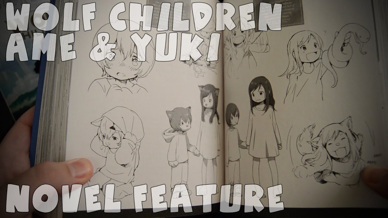 Wolf Children Ame & Yuki Novel Feature