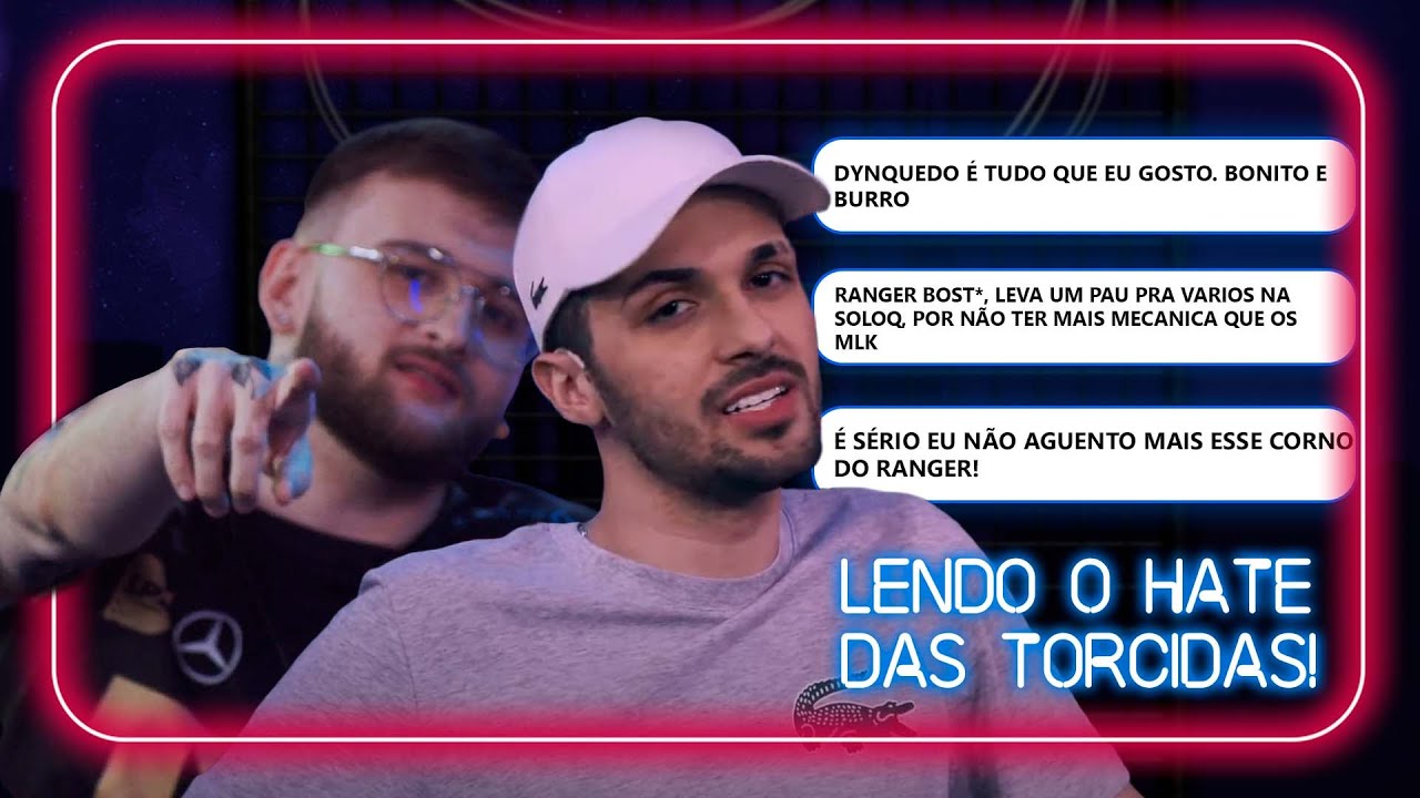 LENDO TWEETS DA TORCIDA! RANGER E DYNQUEDO RESPONDEM HATERS