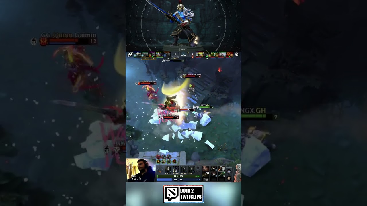 AMMAR&rsquo;s Insane Clutch Play Winning the Teamfight 😲 - #dota2 #shorts #ammar #sven #nigma
