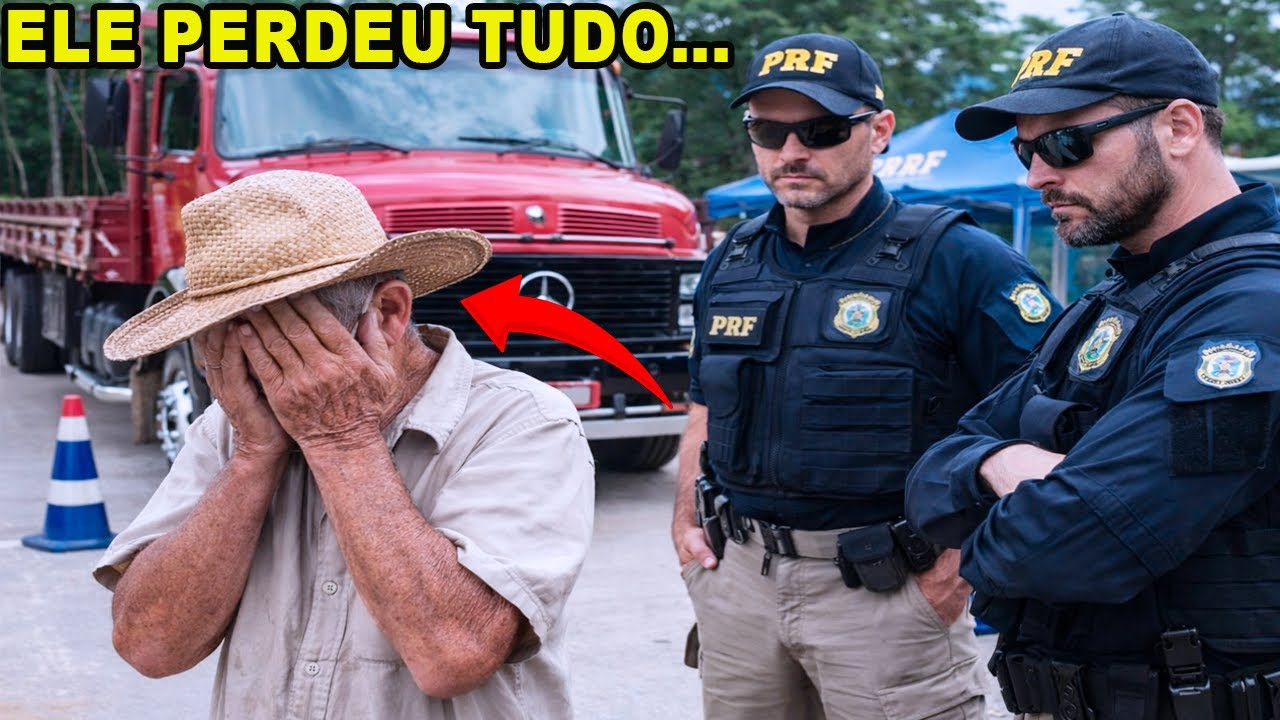 POLICIAL IA MULTAR O CAMINHONEIRO, MAS QUANDO DESCOBRIU… TOMOU UMA DECISÃO QUE MUDARIA A VIDA DELE.