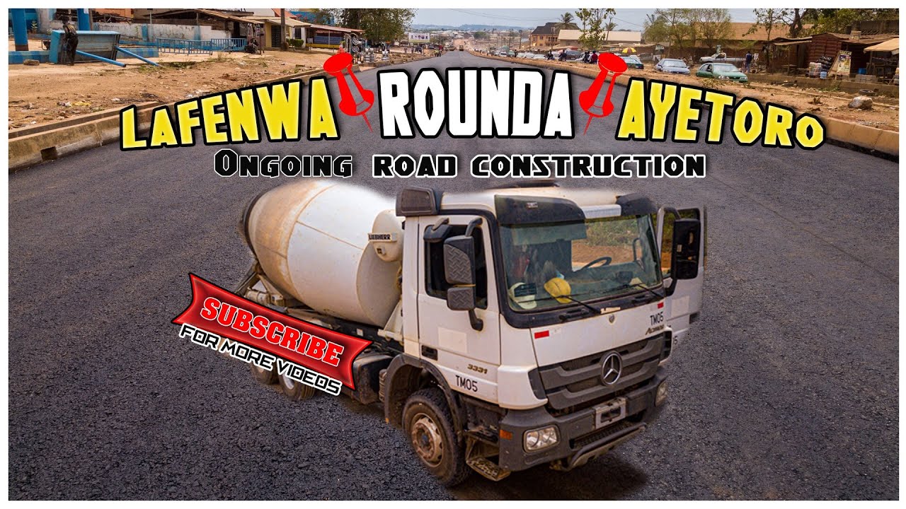 in HD - Ongoing Lafenwa - Rounda - Ayetoro #ogunstate Road Construction #omotolailori #hilsquad