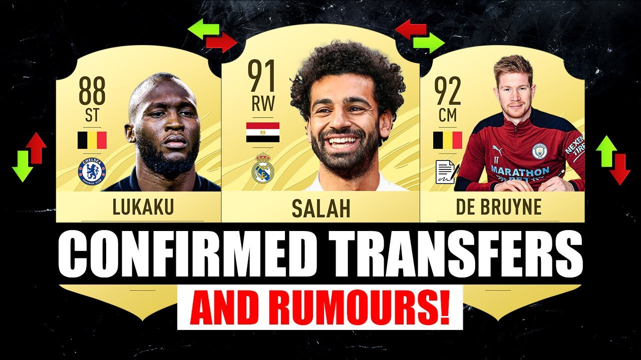 FIFA 22 | NEW CONFIRMED TRANSFERS & RUMOURS! #4 | ft. Lukaku, Salah, De Bruyne... etc