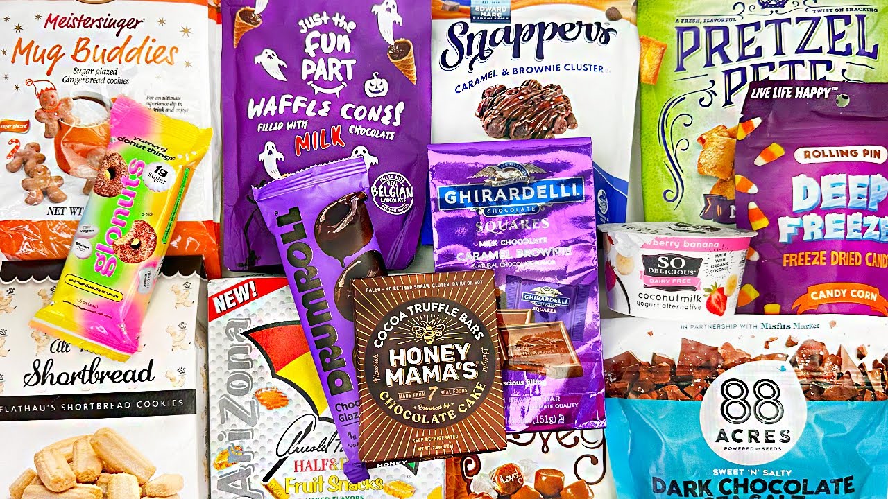 NEW Arizona Fruit Snacks, Ghirardelli Chocolate, 88 Acres, Coconut Yogurt, Freeze Dried Candy Corn