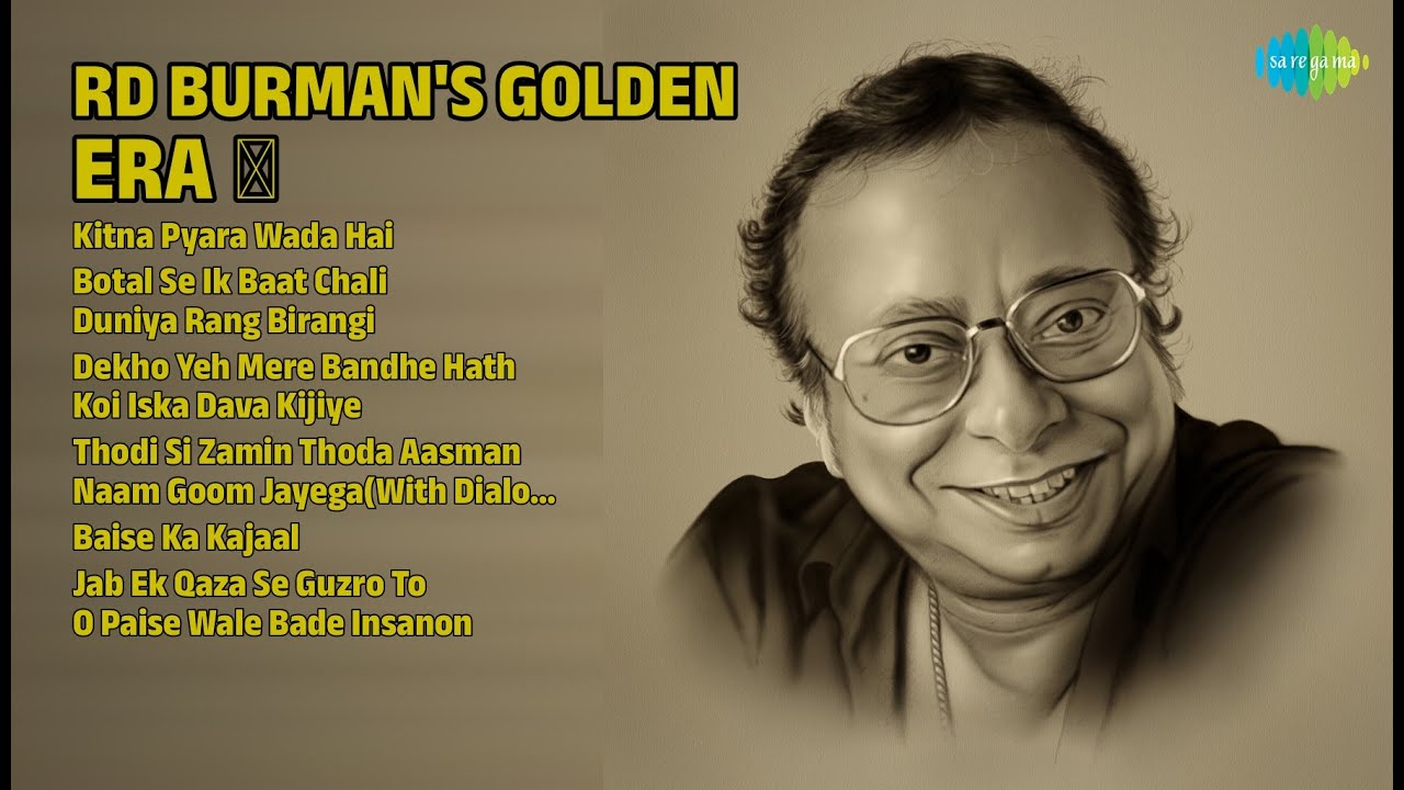 पंचम दा के सुनहरे नगमें | Lata Mangeshkar Songs | Kitna Pyara Wada Hai | Botal Se Ik Baat Chali