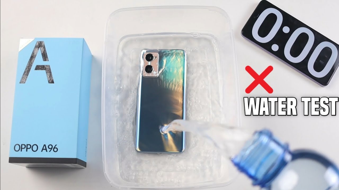 Oppo A96 Water Test | Oppo A96 Durability Test | Oppo A96 Waterproof