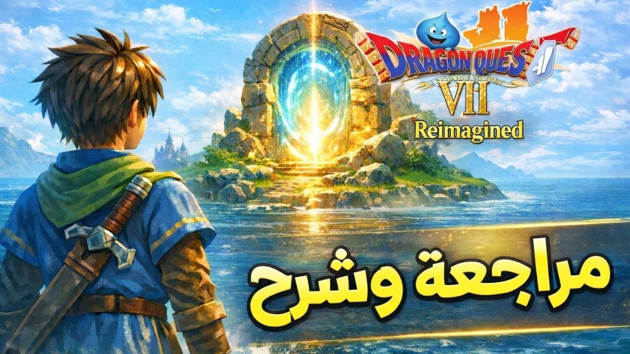 Dragon Quest VII Reimagined | شرح ومراجعة شاملة للمبتدئين (2026)