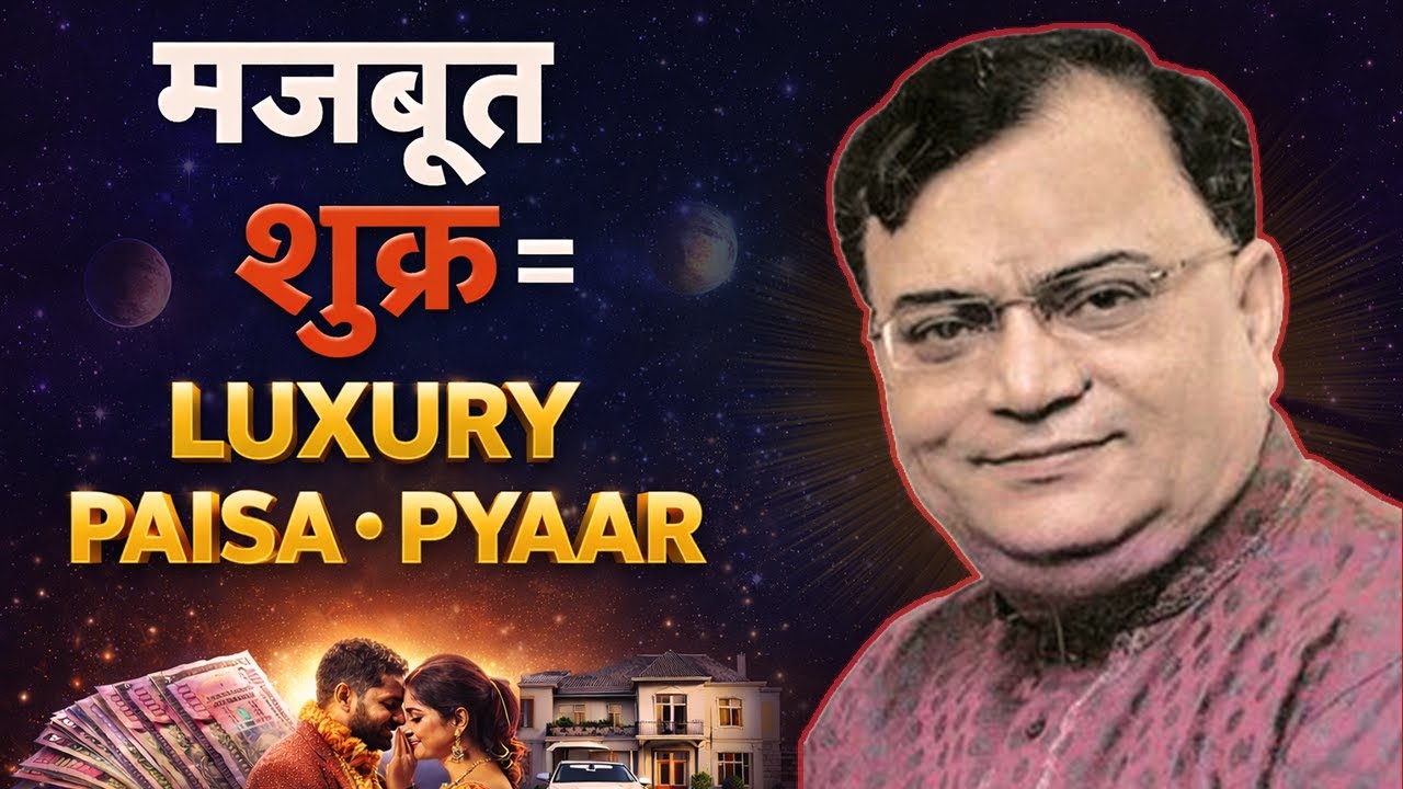Mazboot Shukra Grah Ke Fayde | Brings Luxury, Money & Love | Learn Astrology ( Hindi )Part 21