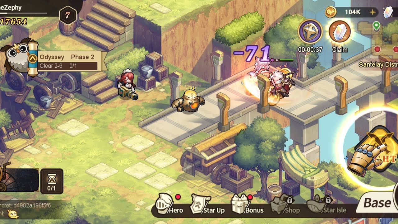 Realms of Pixel: Idle RPG Gameplay (Android)