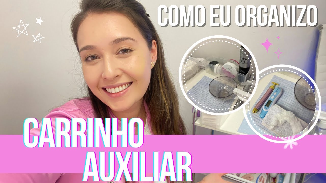 Carrinho auxiliar | Passo a passo de organização