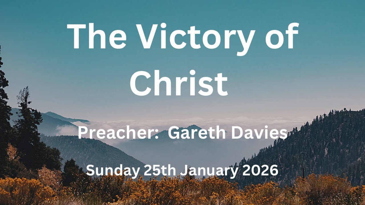Evening Service: Sunday 26th January 2026