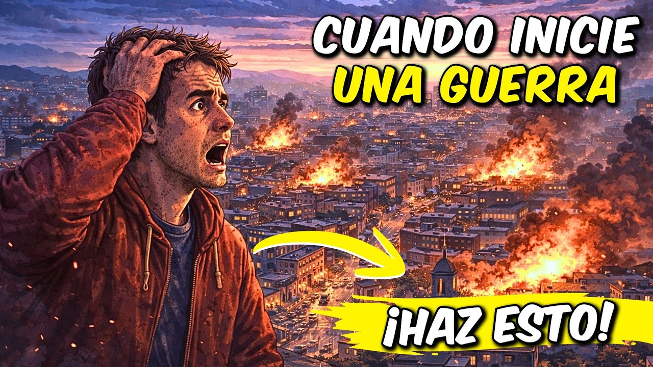 Qué Hacer las Primeras 24 Horas Después del Inicio de una Guerra (NO Hagas lo Peor)