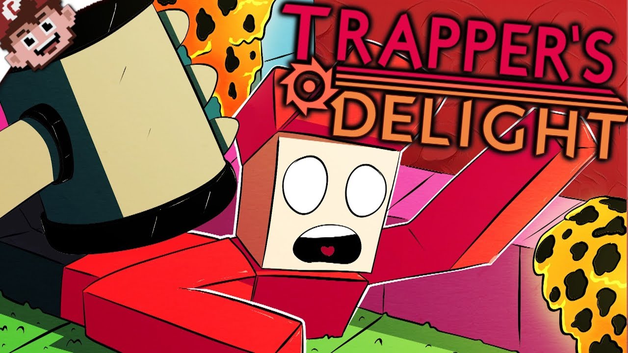 THIS GAME IS AWESOME! | Ultimate Chicken Horse x DeathRun! (Trapper's Delight)