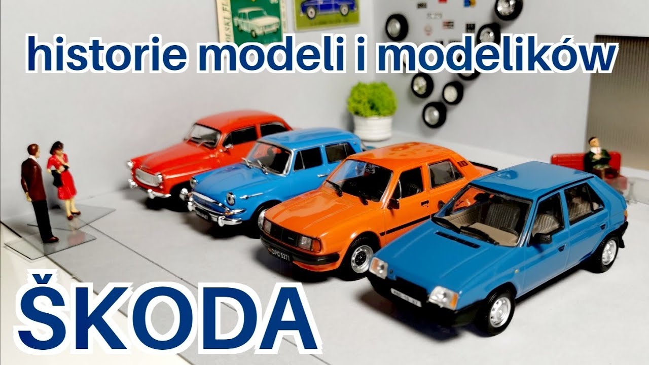 Skoda / Historie Modeli i Modelików / 1:43