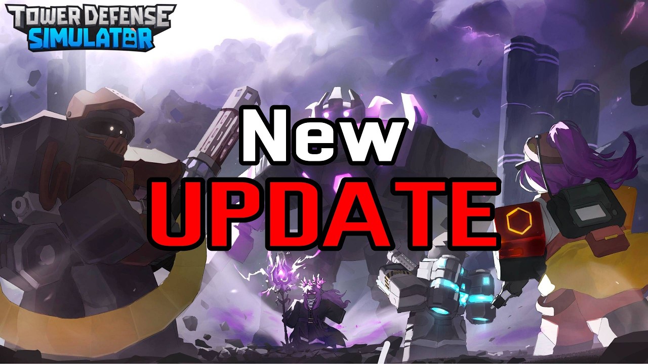 NEW TDS HARDCORE REWORK OUT NOW! Tower Defense Simulator // NEW TOWER!! // Come Chill!