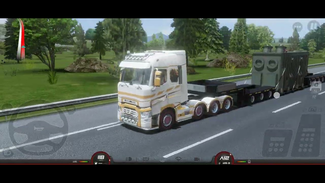 Truckers of Europe 3 truck simulator mod destination Zurich to lech distance 350km Part 2 #gameplay 