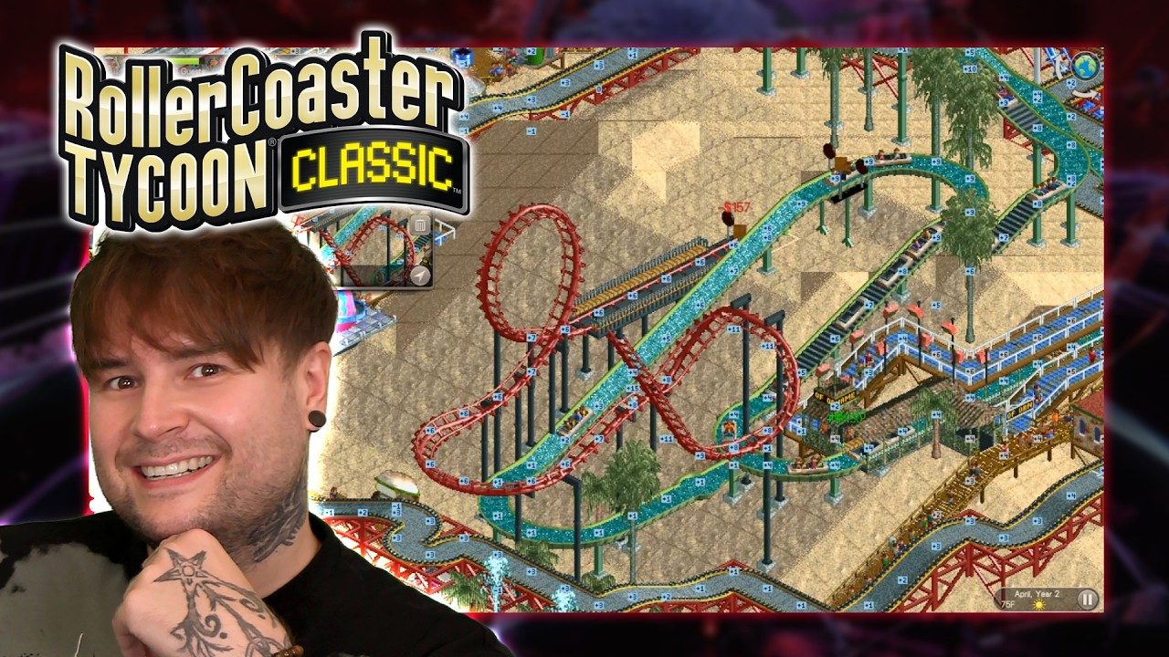 Lets Build NOVYMPIA WORLD | Rollercoaster Tycoon Classic