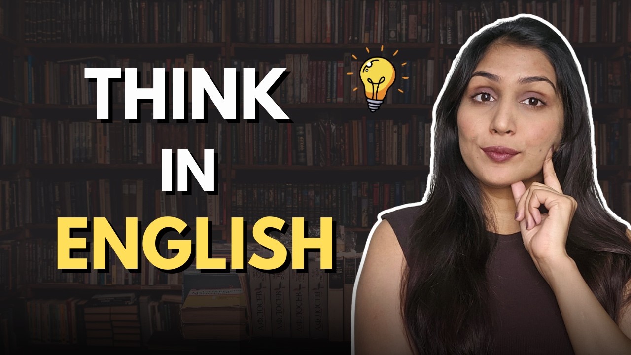 Stop Translating! How to Think in English | Fluenzio | Vineeta Chaudhary