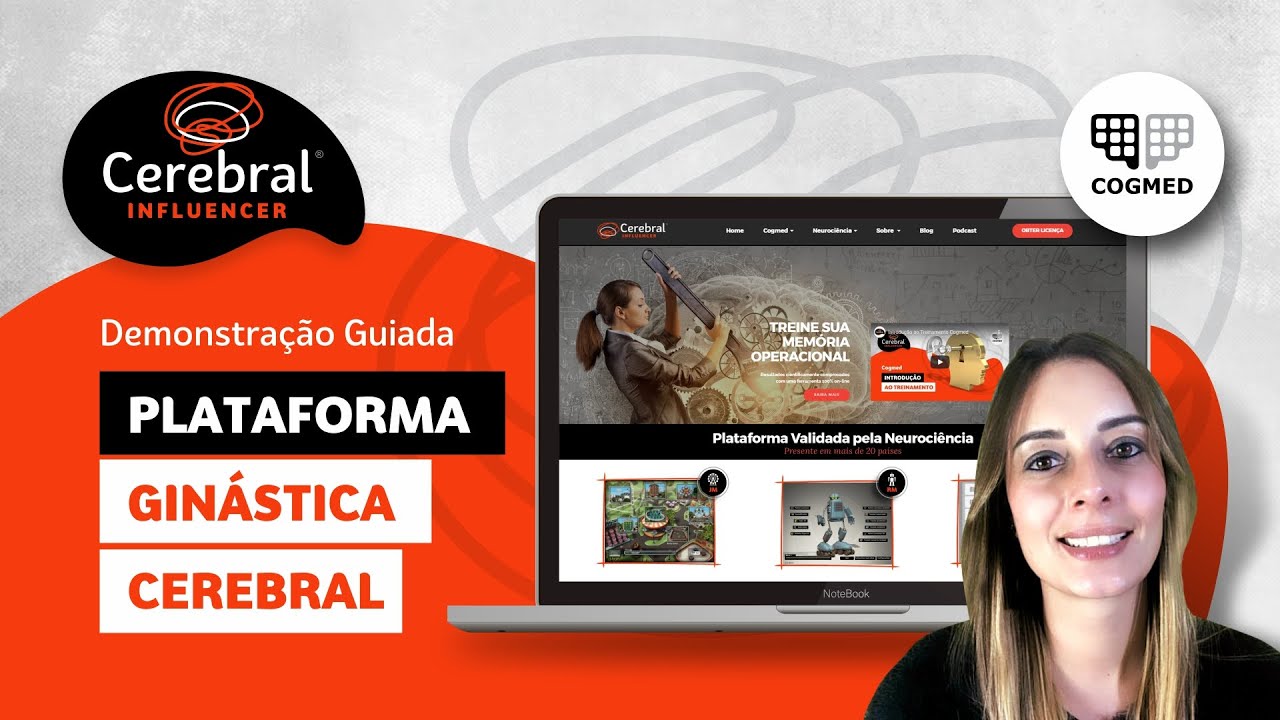 Cogmed Pearson Brasil - Demonstra&ccedil;&atilde;o Guiada da Plataforma de Gin&aacute;stica Cerebral Influencer